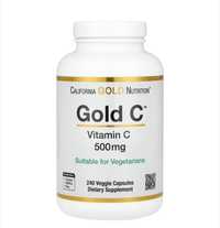 Gold C, витамин C класса USP, 500 мг СКИДКА! Оригинал.