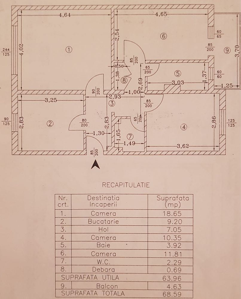 Proprietar Vand 3 Camere Decomandat 2 Băi Etaj 3/4 Colentina 1986