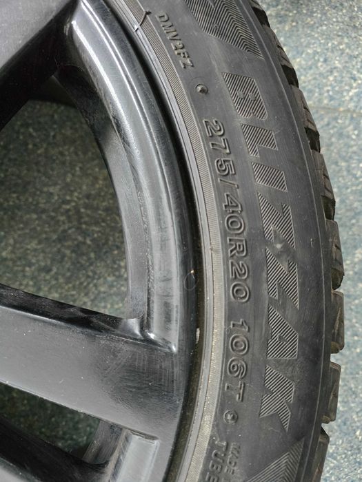 Jante Bmw X5 Anvelope Bridgestone Blizzak 275 40 R20