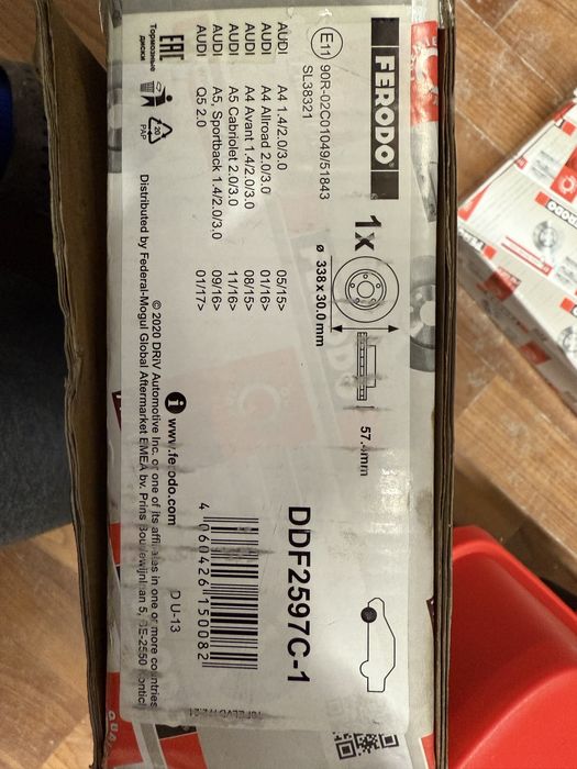 Предни дискове ауди