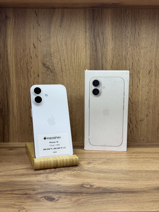 iPhone 16 | 100% | Айфон 16 | kapashev mobile