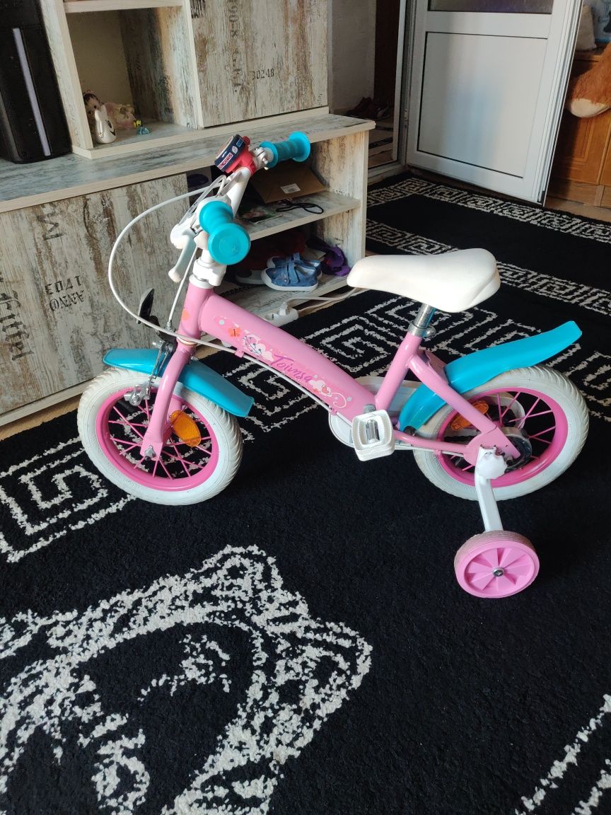 Bicicleta fetițe de 12 inch 3-4 ani k noua