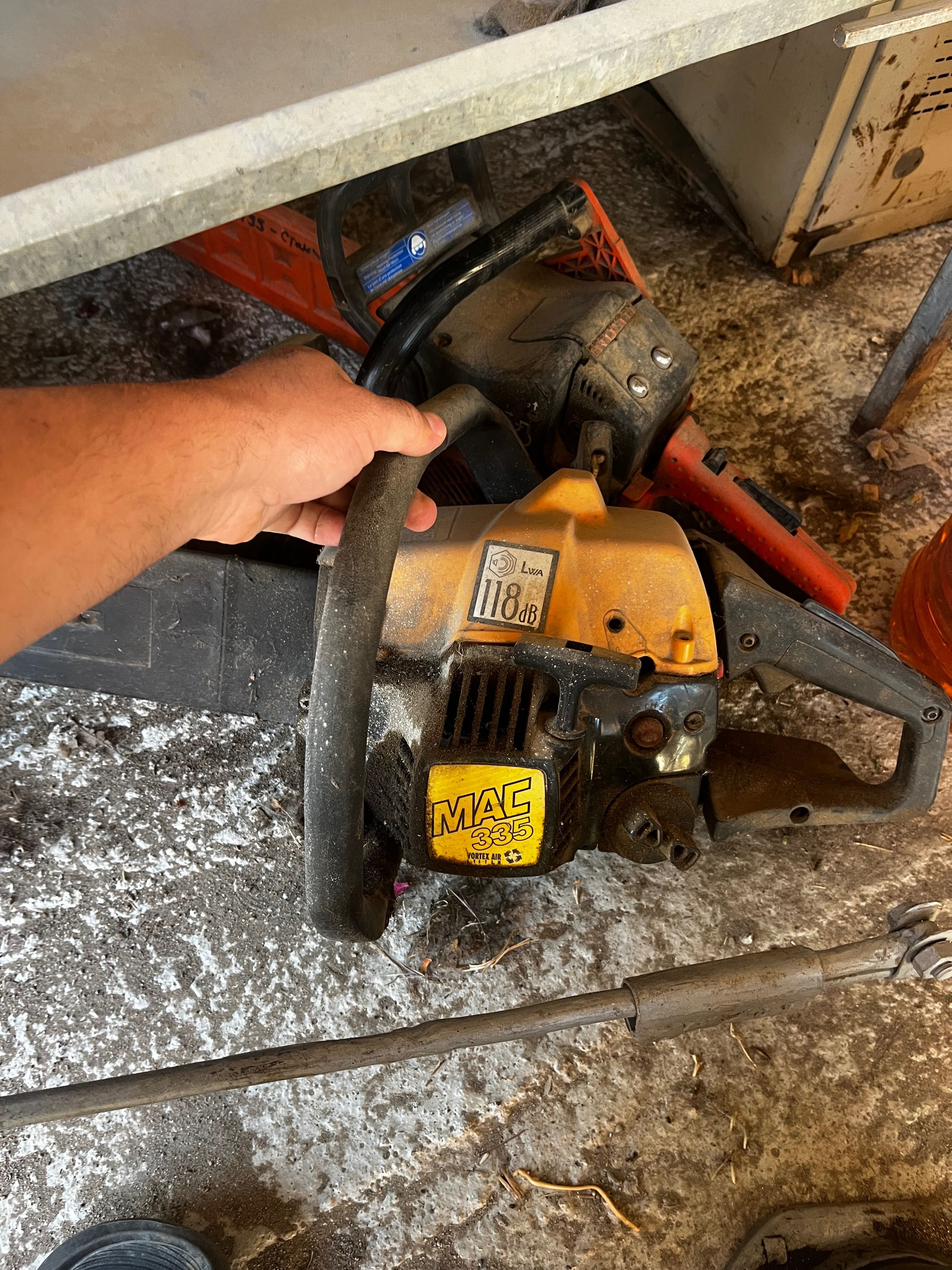 Резачки stihl ms 181c dolmar pc 341  MAC 335