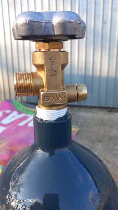 Pentru sudura, draft acvariu butelie 2 kg încărcată!