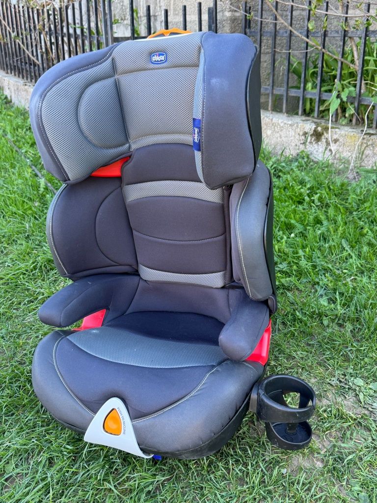 Scaun auto Chicco Oasys 2-3 Evo, Stone, 3 ani+, 15–36 kg