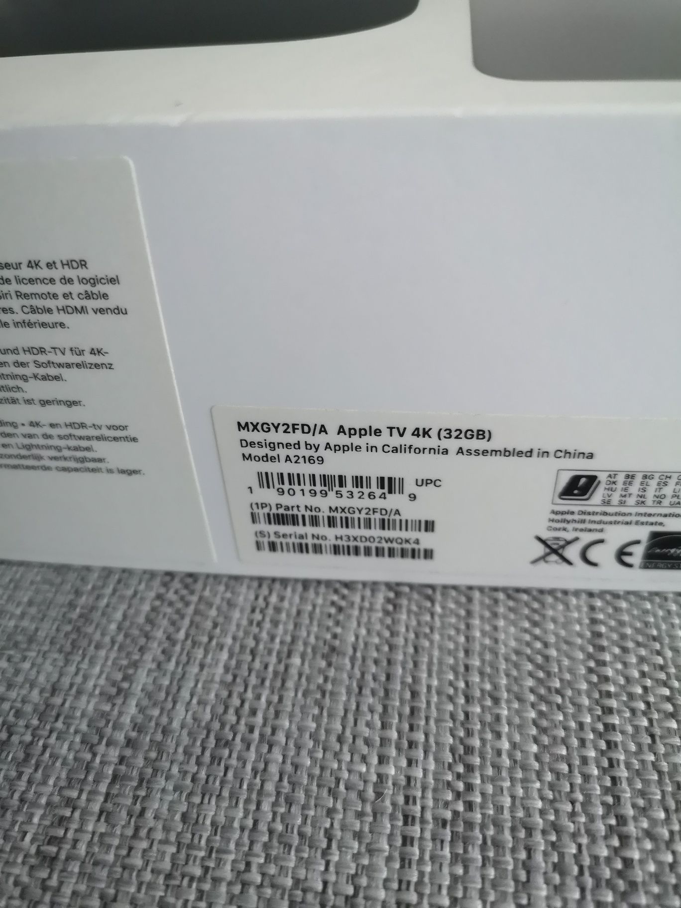 Apple TV 4K HDR 32GB (A2169) – Нов, с кутия