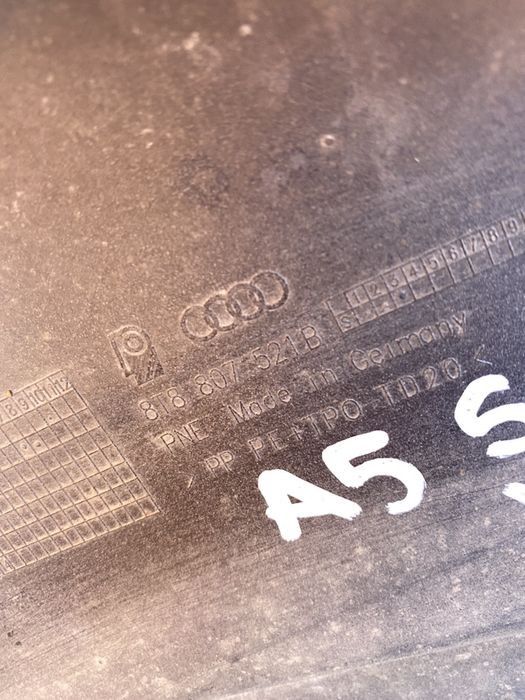 Sline дифузьор добавка на задна броня Audi A5 8t8807521 sportback