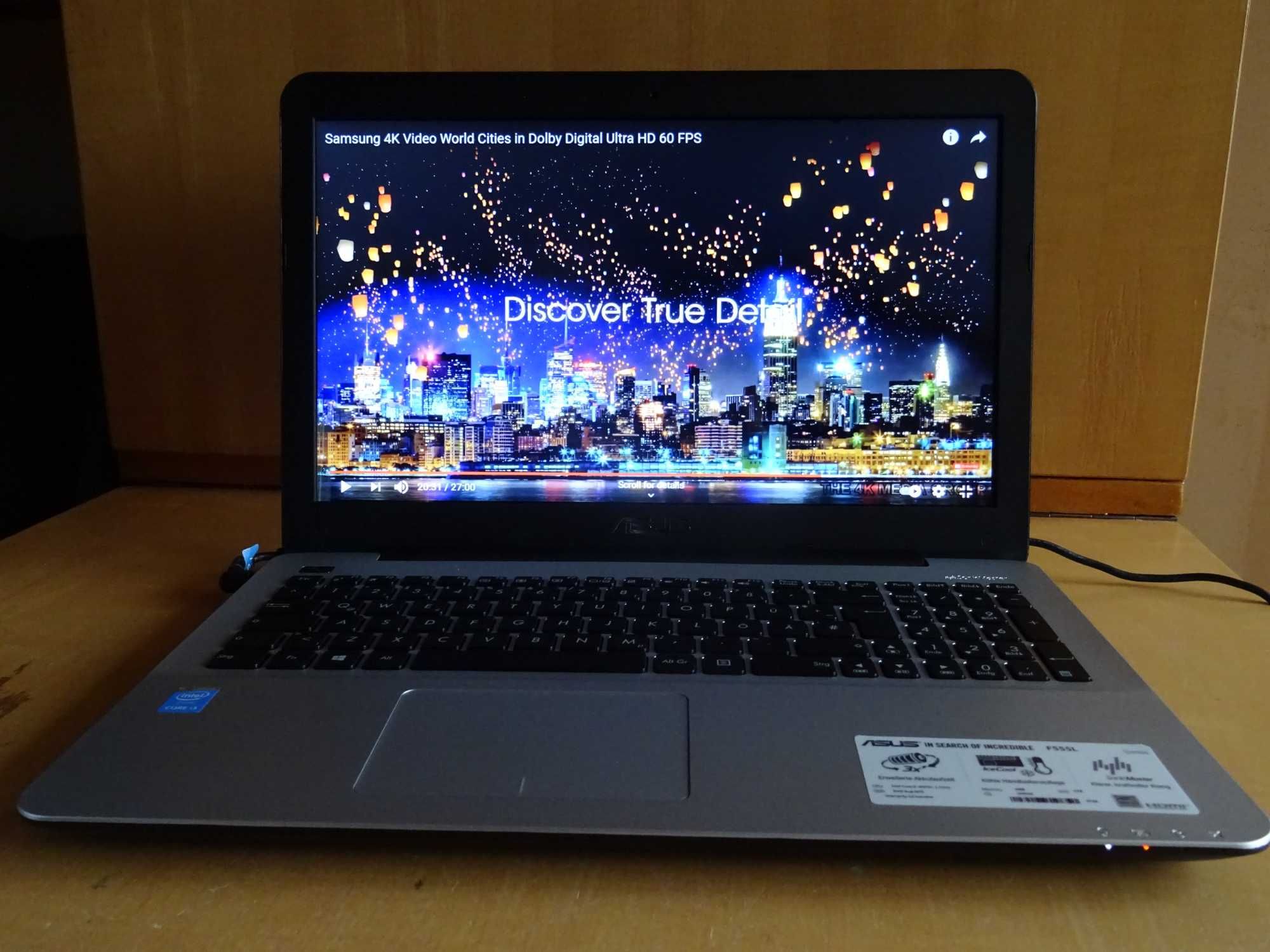 laptop ASUS F555L i3 gen4 4x1.70 GHz dezmembrez