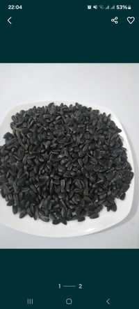 Семена подсолнуха колиброванные  чёрные на масло  42 + сорт Кулундинка