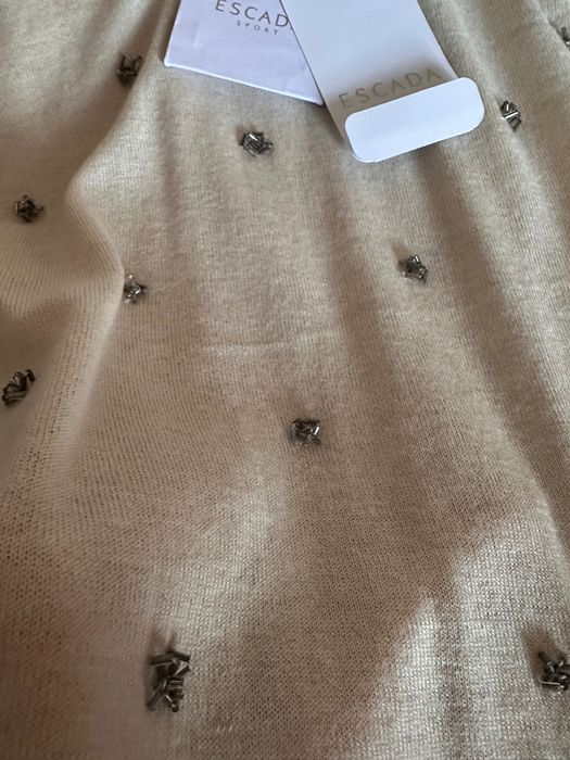 Vesta/top Escada, lana/vascoza/casmir/poliamida, L