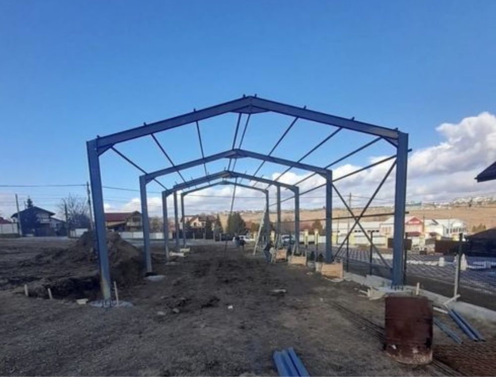 Vand hale si structuri metalice din europrofile la super pret