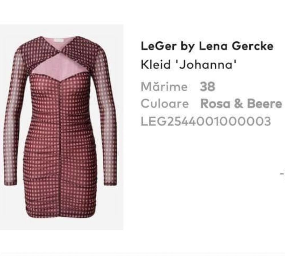 Rochie scurta LeGer