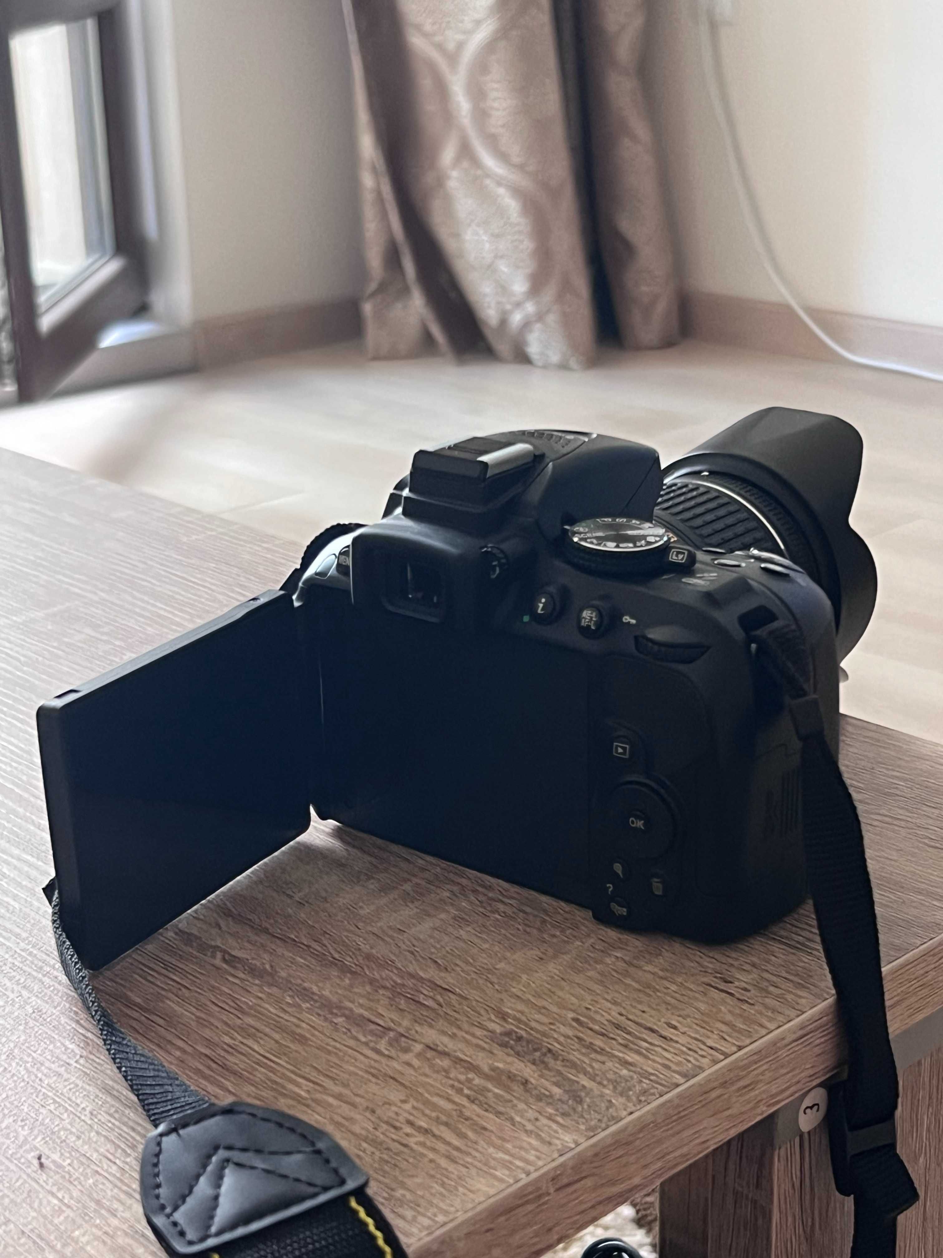 Продавам Nikon D5300 с обектив Nikkor 18-55 mm