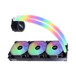 Cooler Procesor 1stPlayer MOTHRA MT 360 INFINITE SPACE ARGB, Black