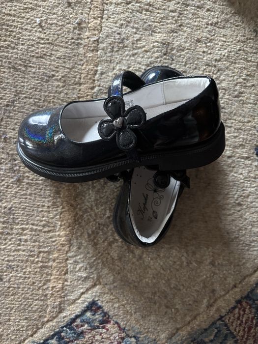 Детская обувь, туфли для девочки, 33 размер, почти новые, в отоичном с