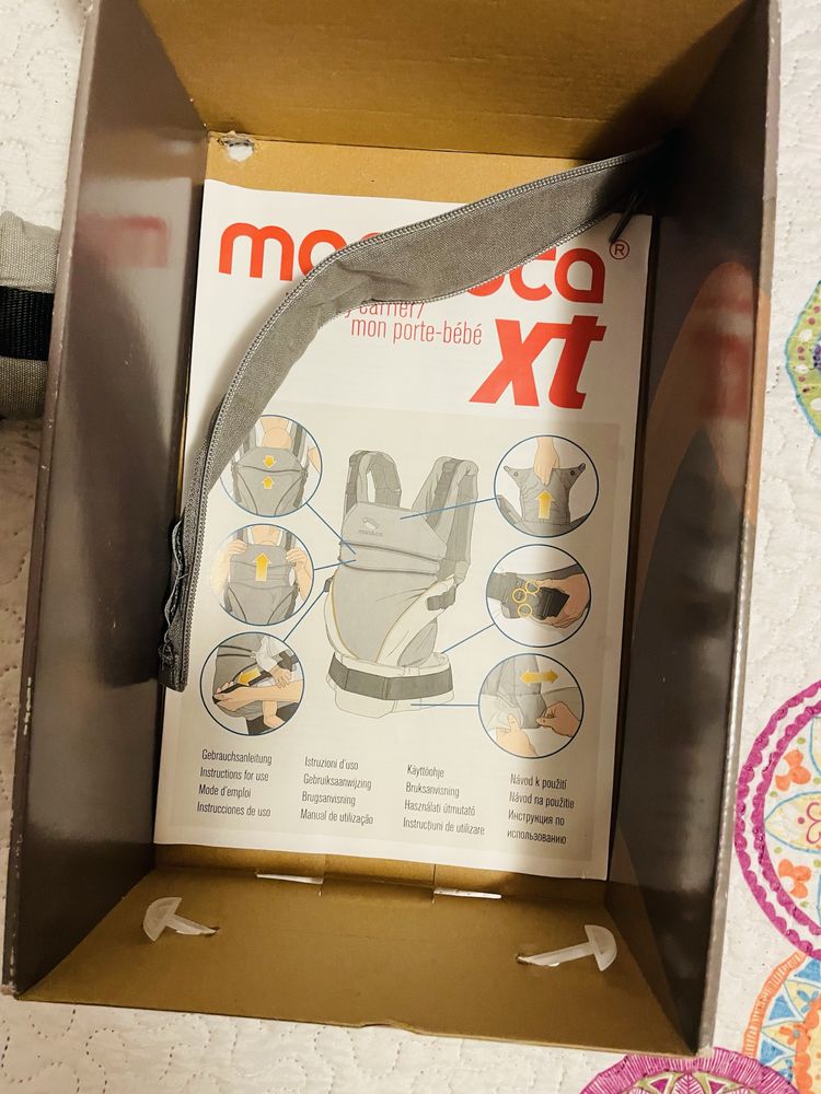 Maruspiu ergonomic Manduca XT, Grey-White