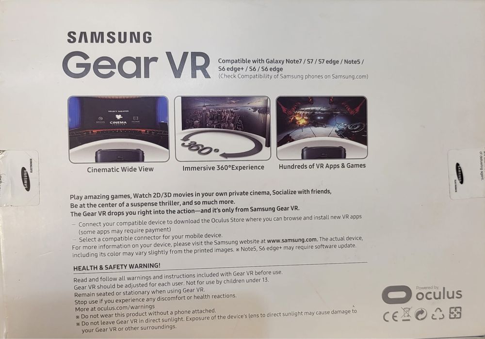 Ochelarii Samsung Gear VR