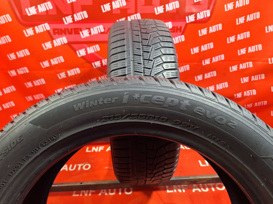 Anvelope de IARNA - 215/55/18 - HANKOOK - 5.7 MM - DOT 2019 !