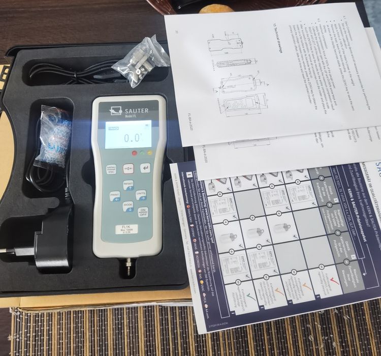 Vand dinamometru Sauter FL 1K