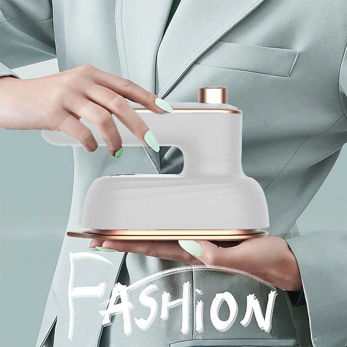 Въртяща се мини ютия  с пара,  , 2 в 1 -сухо и мокро гладене