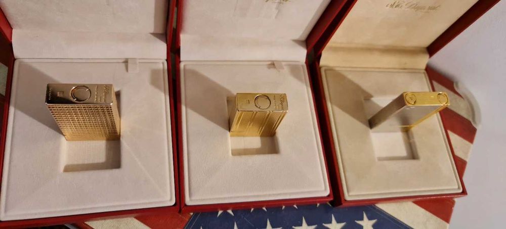 Brichete ST DUPONT Ligne 2 / 1 Gold Plated 20 microni - NOU Sigilate