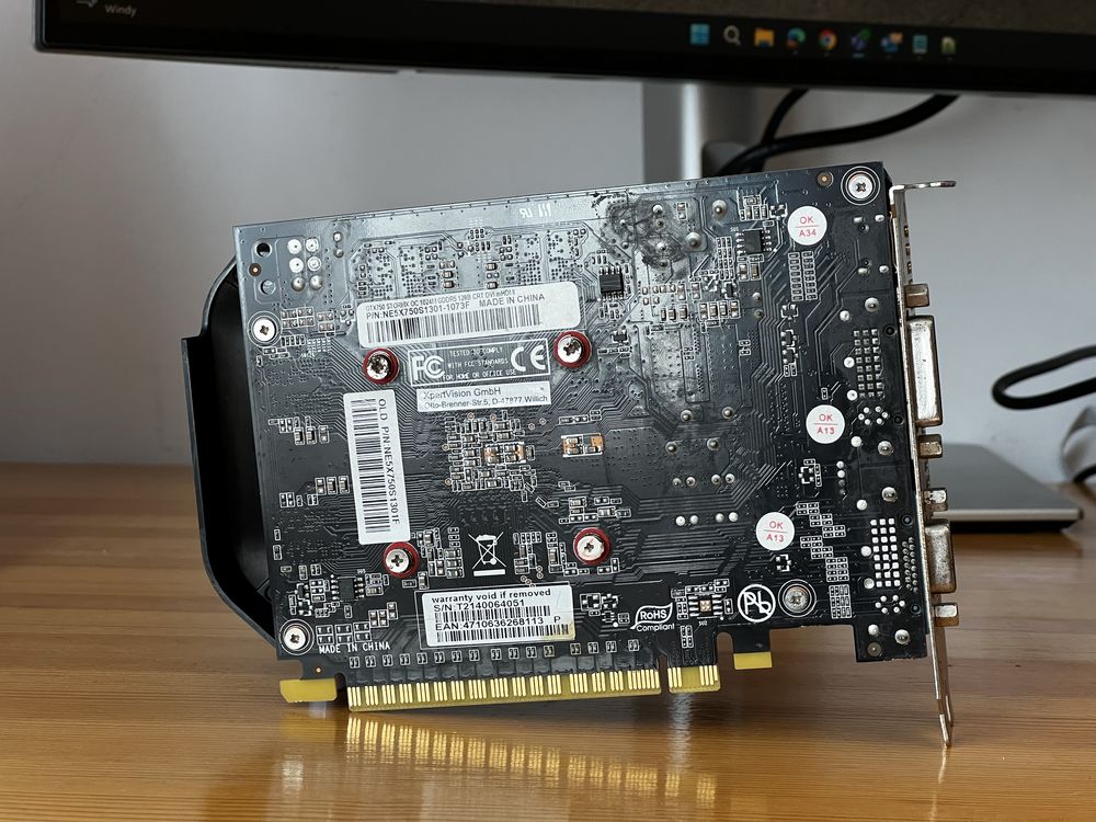 Nvidia Geforce GTX 750 Palit