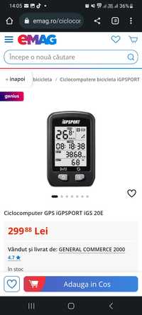 Ciclocomputer GPS iGPSPORT iGS 20E