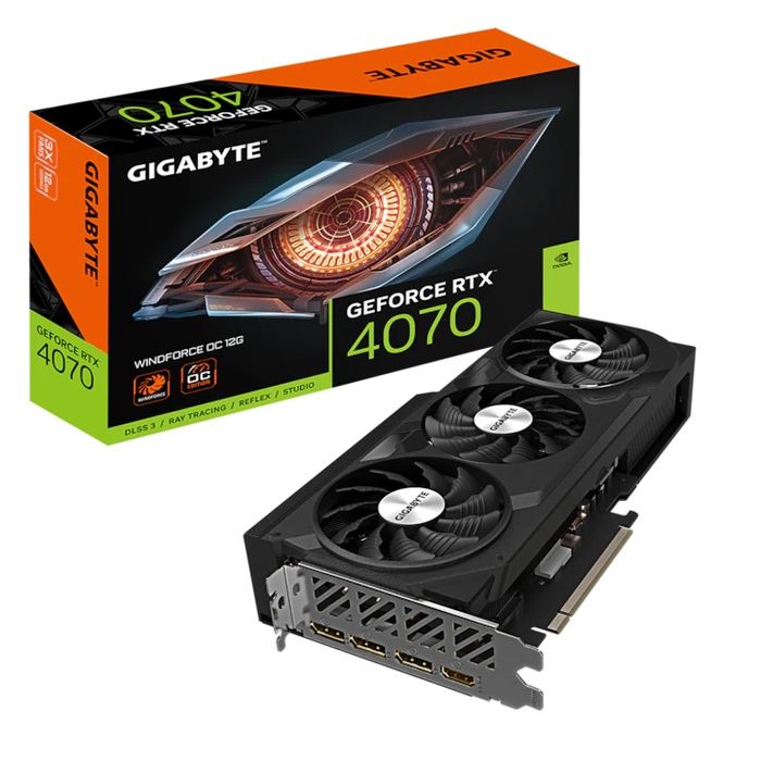 Vand rtx 4070 windforce oc 12gb folosita putin