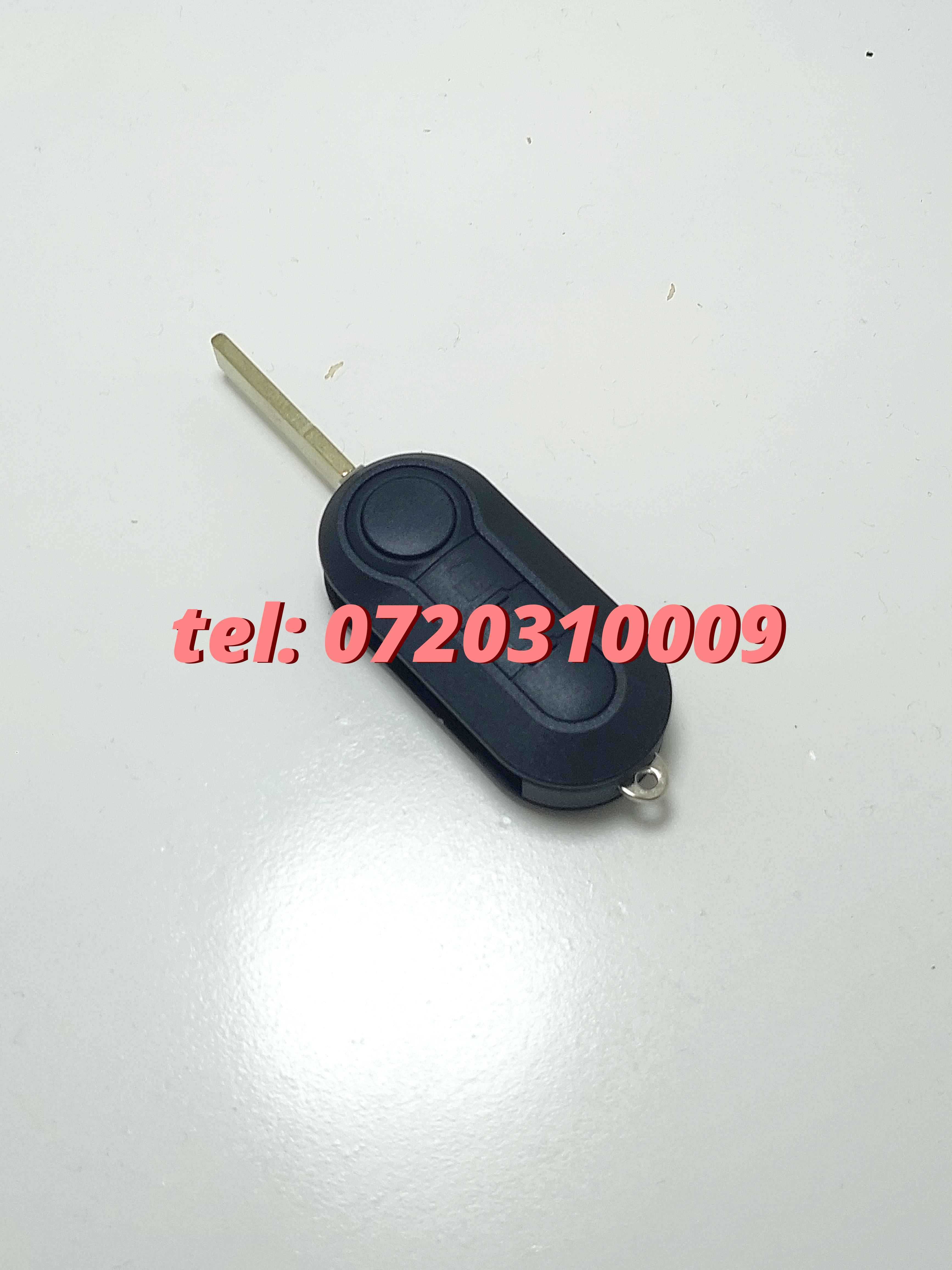 Carcasa Cheie Contact Pentru Fiat 500 Bravo Grande Punto 3 Butoane C
