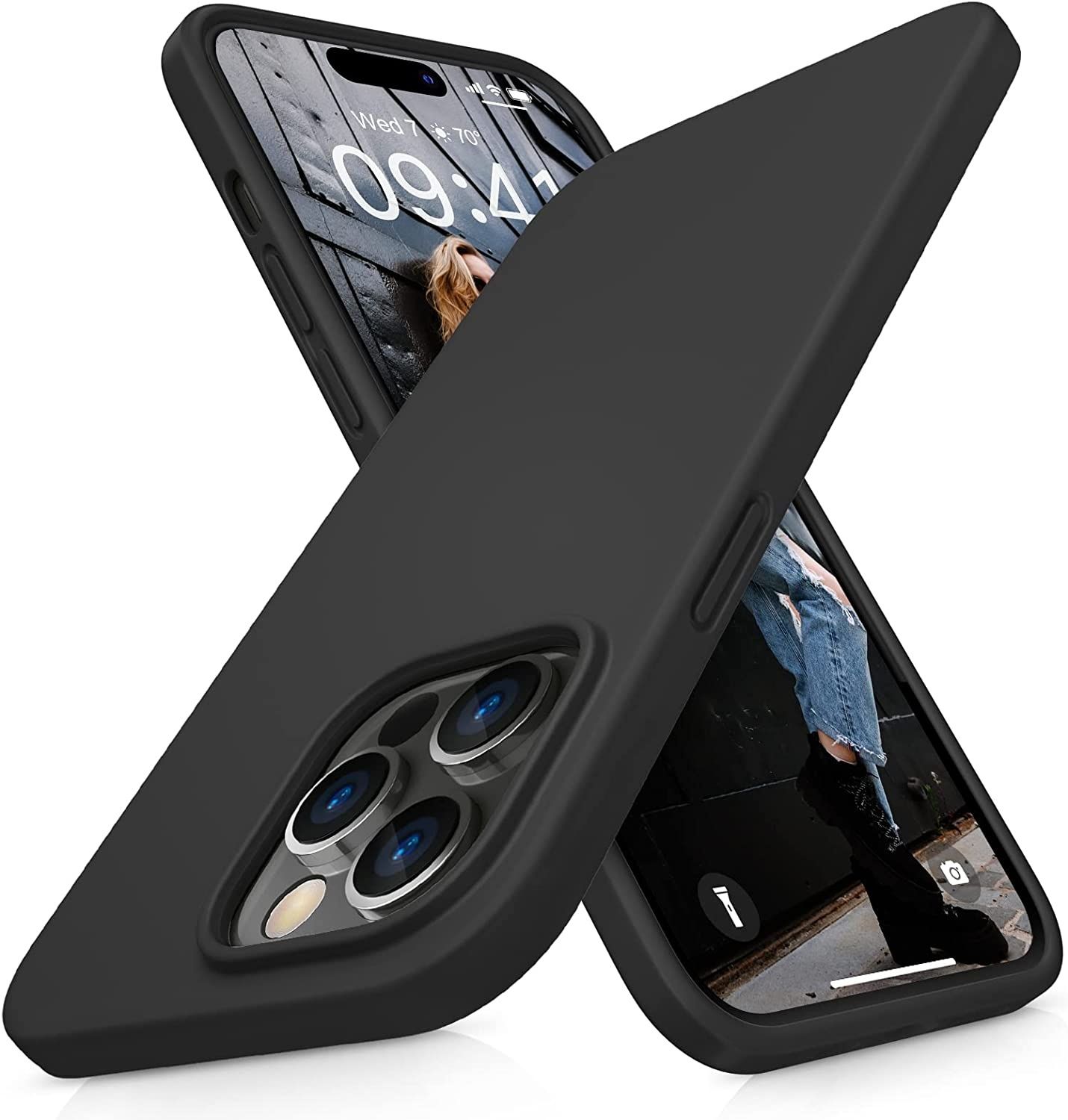 Матов Силиконов Кейс за Apple iPhone 14 Pro / 13 Mini Max Супер Защита