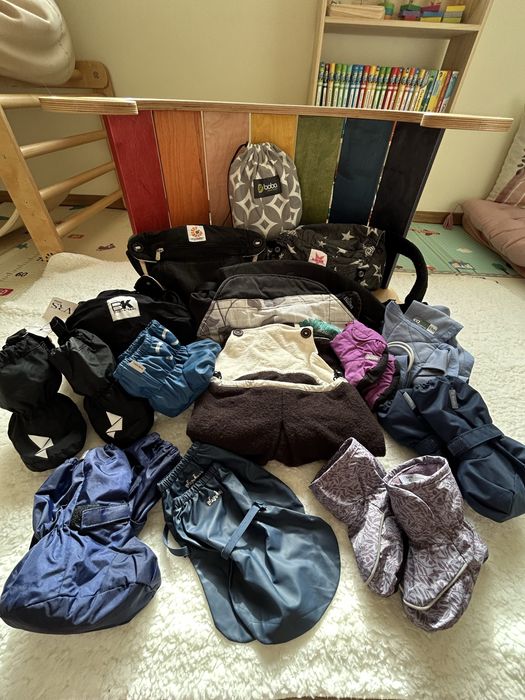 Раница, слинг, ботуши за бебеносене