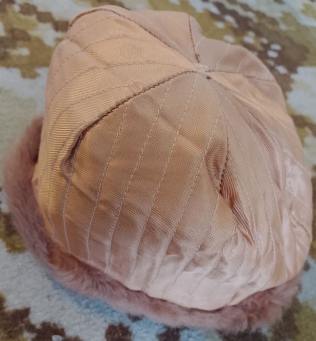 Калпак от естествена кожа