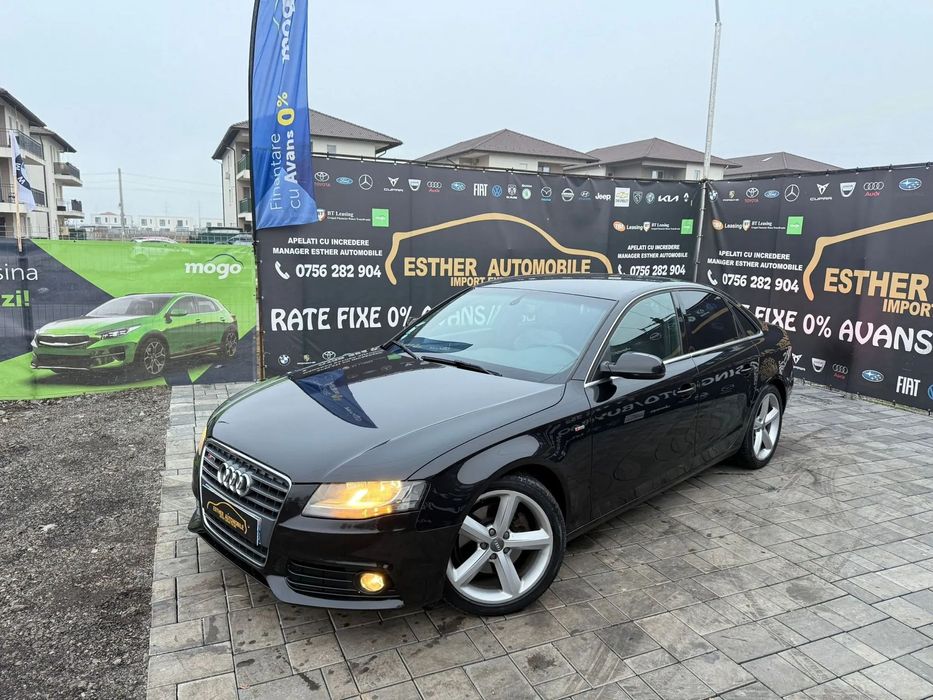 Audi A4 Pachet S-line 2.0 TDi 143 Cp 2010 Euro 5