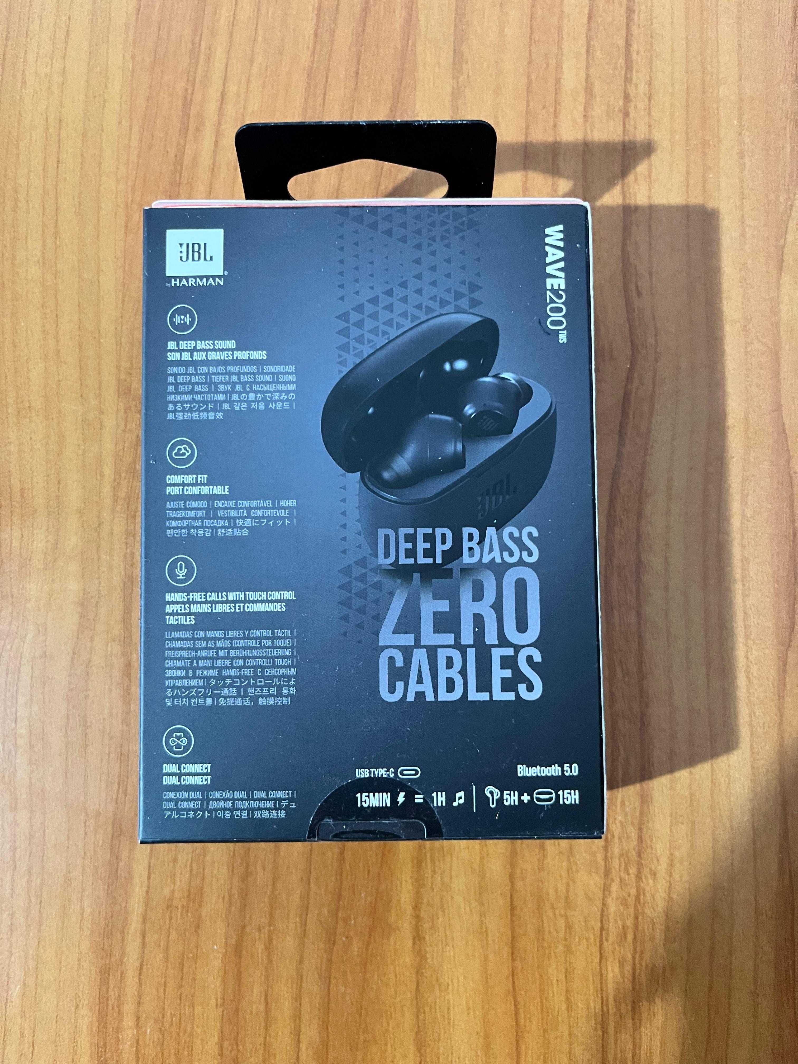 Căști JBL Wave 200 TWS - Negru