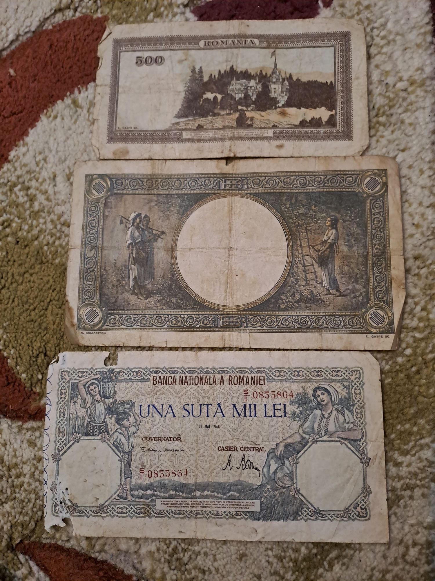 Vînd bancnote vechi din 1942