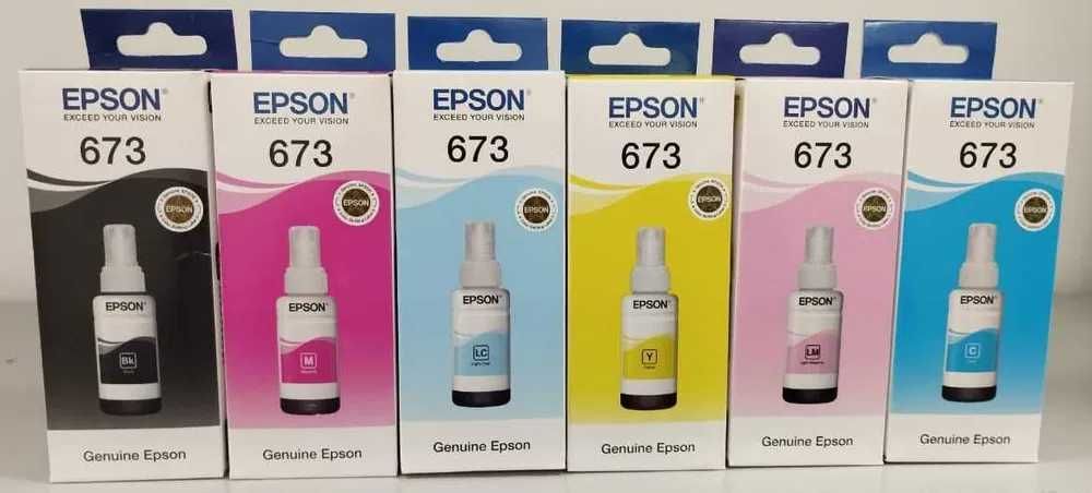 Продам чернила для EPSON T673 , T674 (L1800, L805).