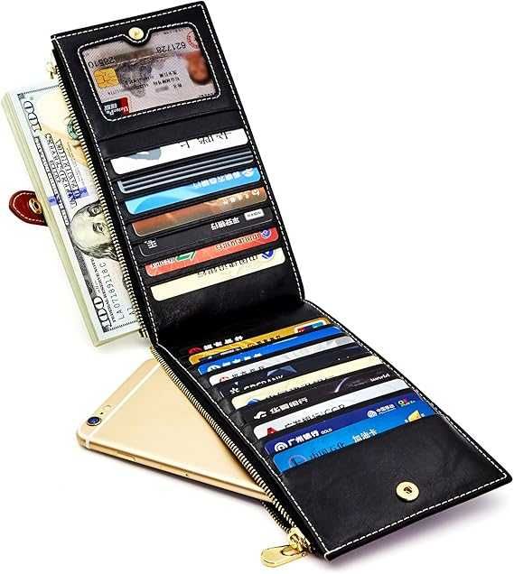 Portofel din piele naturală pentru femei