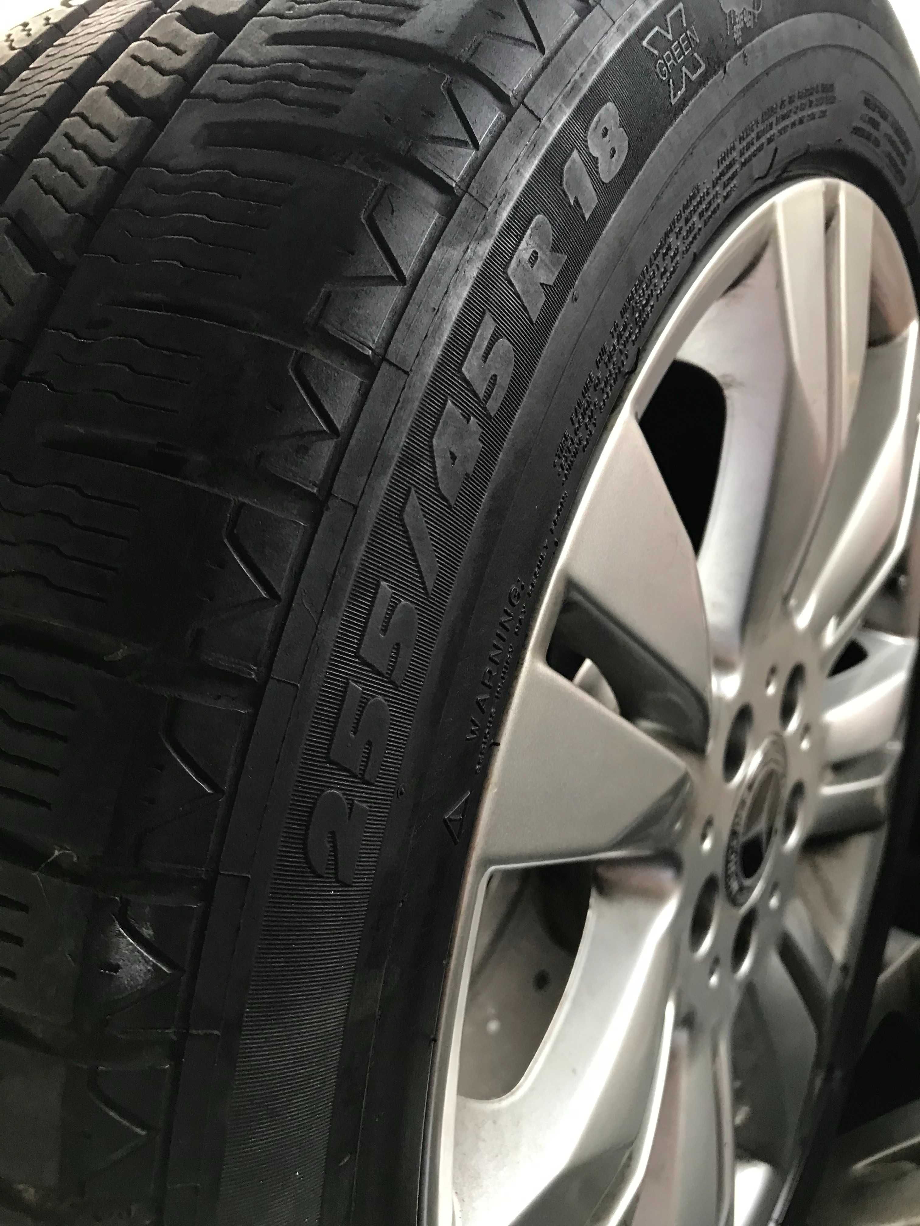 Jante Mercedes W221 S Class Anvelope Iarna Michelin 255 45 18