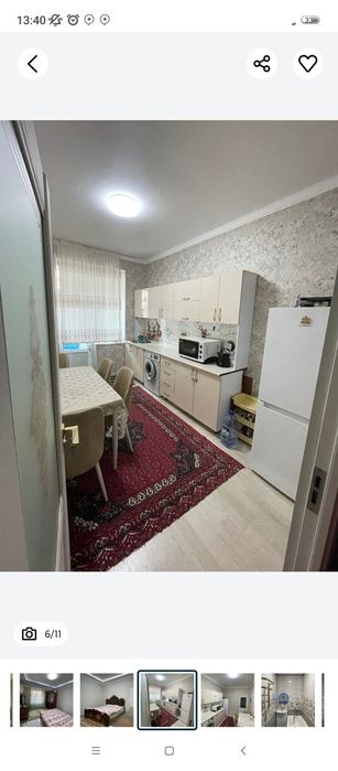 Kadeweva yaqinida 3 xonali uy sotiladi. 78kvm. Mebellari bilan.