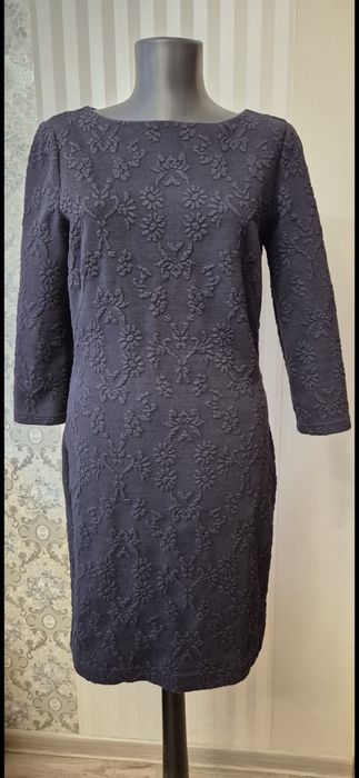 Тъмносиня елегантна рокля Armani Jeans