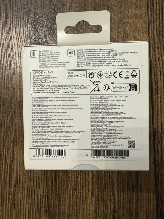 Casti Oppo Enco Air 3