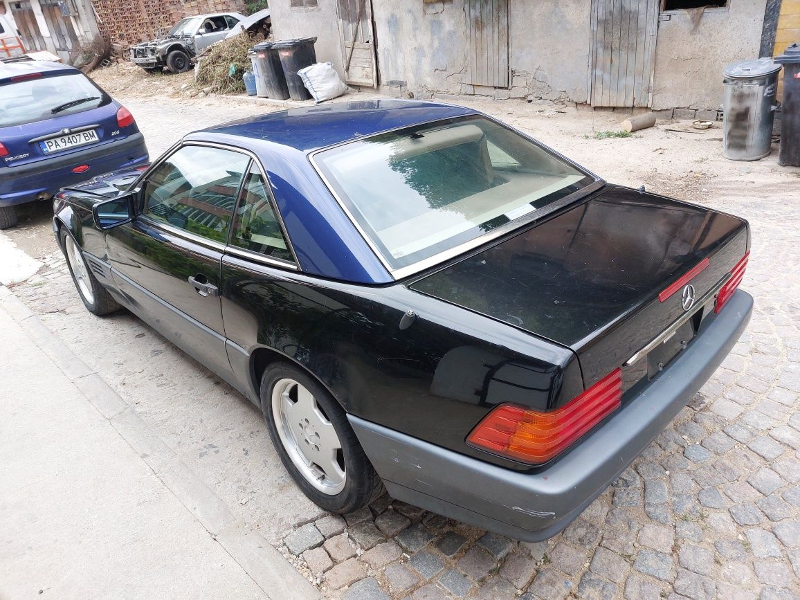 Mercedes 500SL на части