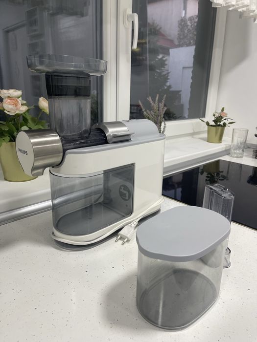 Vand storcator de fructe Philips cu melc HR1945/80, 200w, 1 litru