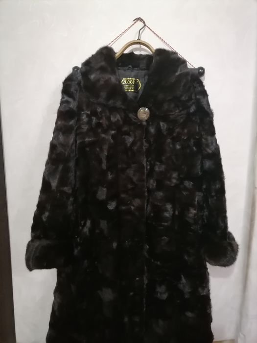 Норковая шуба стриженная