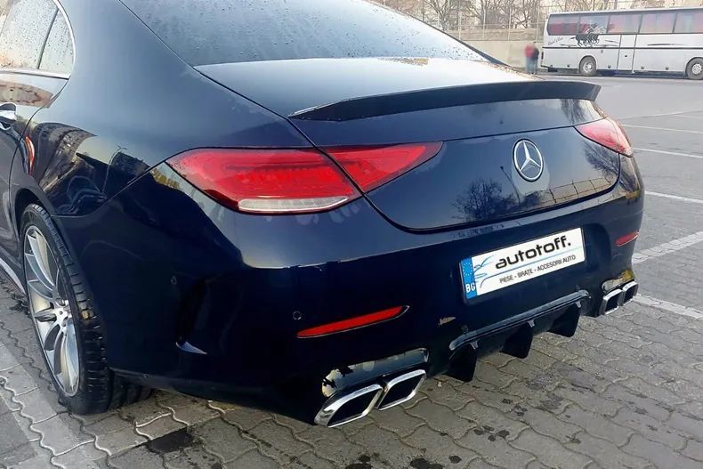 Difuzor bara spate Mercedes CLS C257 (2018+) CLS63 Design Chrome