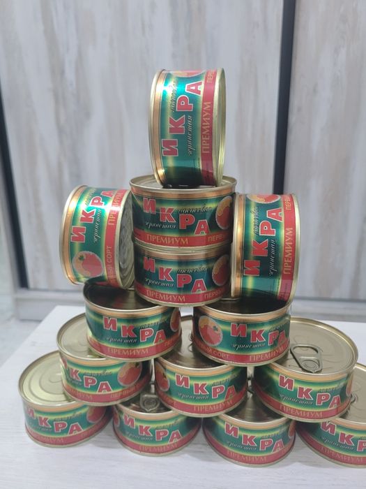 Красная икра зеонистая