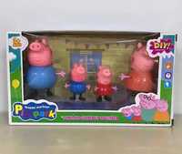 Набор фигурок Свинка Пеппа Peppa 4 фигурки