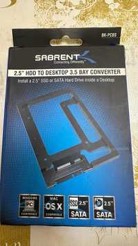 Rack sabrent deal 2.5 la 3.5 HDD nou