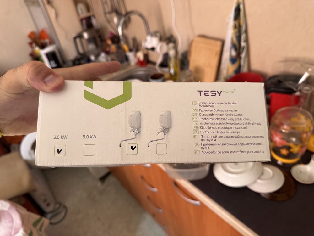 Проточен бойлер Tesy чисто нов