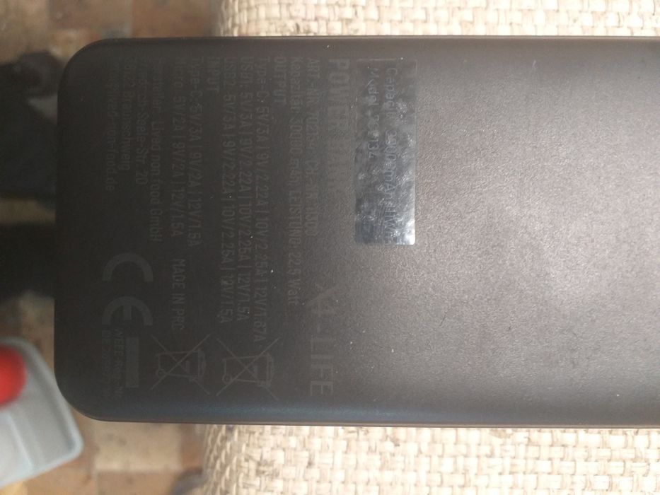 Vind baterie externa